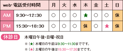 受付時間